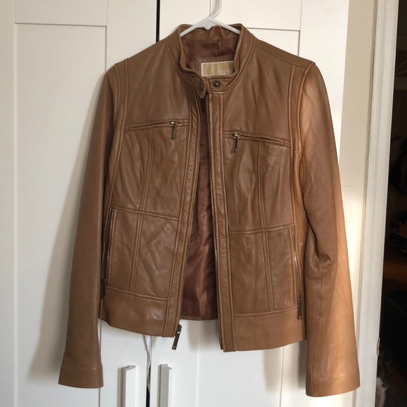 Michael Kors Leather Jacket - Picture 1 of 1